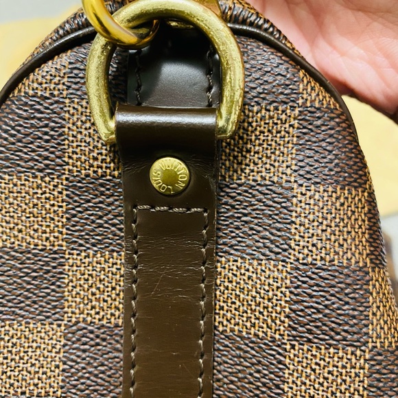 SOLD on EMT Louis Vuitton Speedy 35 Bandouliere Damier - Picture 6 of 13